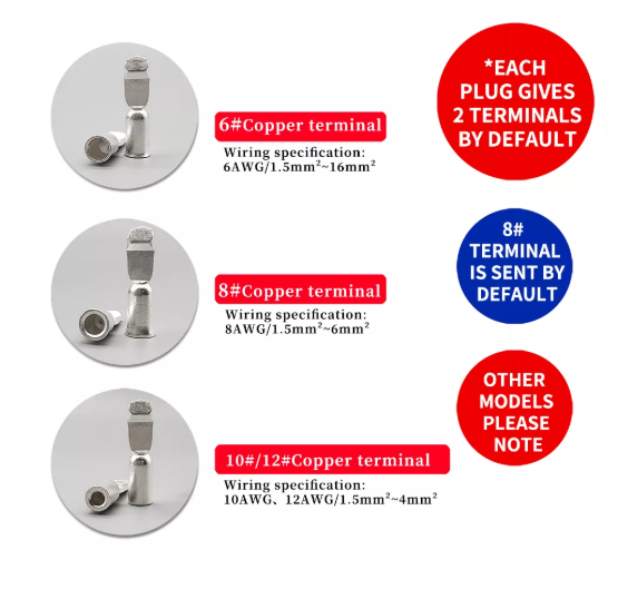 SY50A600V 2pin power connector - Image 3