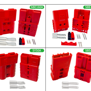 Industrial Sweepers Battery Connectors Recommendation: SY50A Red / SBE160 Red
