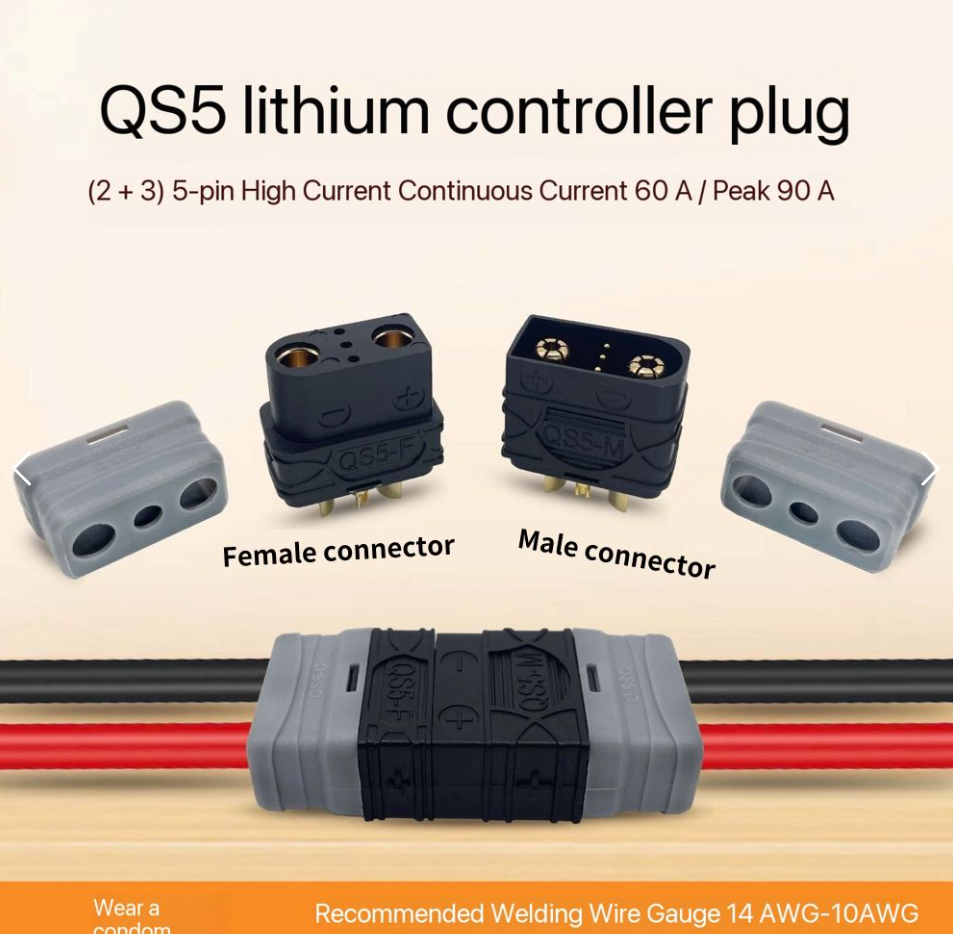 QS Plug in RC Applications